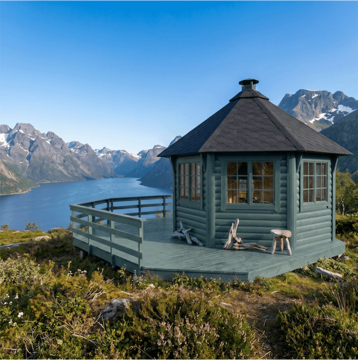 Lysthus 12 m2 Royal