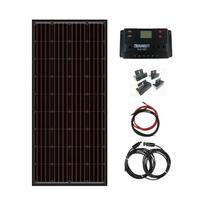 Hovedbilde Solcellepakke Mini 80W - 12V