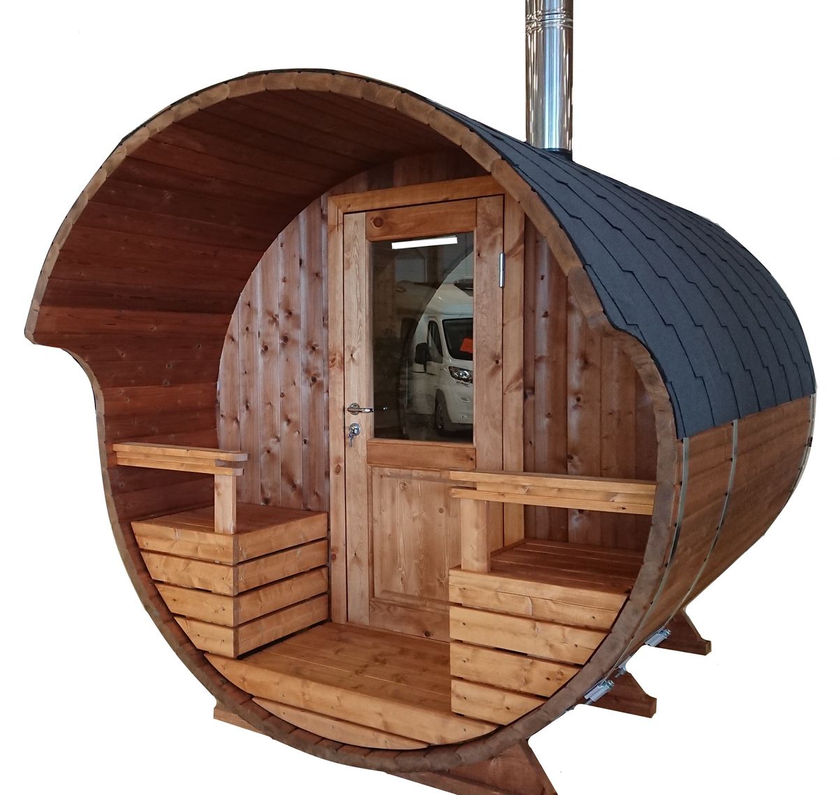 Badstuetønne Arctic ø 2,1 x 2,6 m