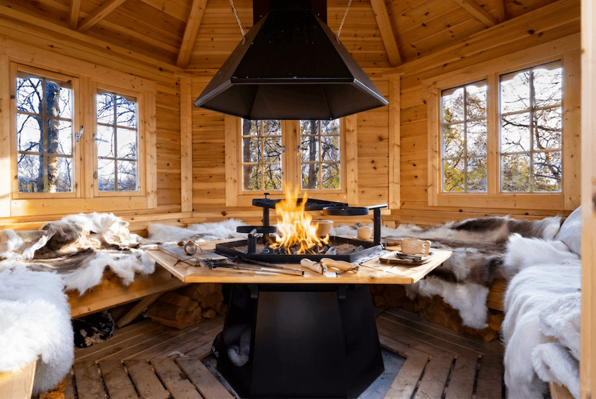 Grillhytte Dina 10 Royal - Buet vegg
